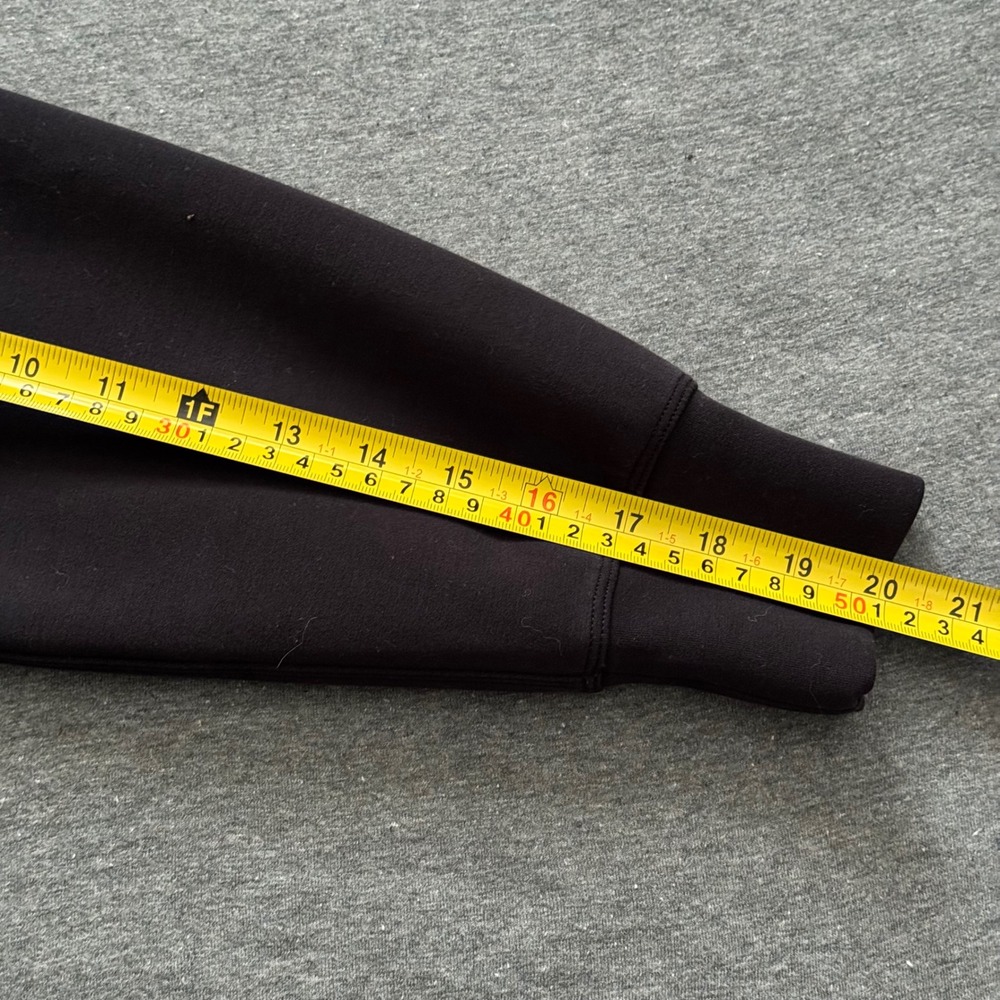 Lululemon Women's Get Centred Cropped Sweater Hoodie Black Modal W3DJ4S Size 6 - Picture 10 of 10